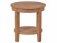Gartentisch  Gartenmöbel Outdoor Modern Massivholz Teak Honig