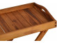 Gartentisch  Gartenmöbel Outdoor Modern Teak Honig 70024 5