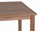 Gartentisch  Gartenmöbel Outdoor Modern Teak Honig