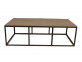Couchtisch Patna Modern Mango Braun