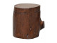 Sitzhocker Timber Modern Sheesham Braun