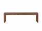 Bank Lendra Modern Massivholz Teak Hellbraun