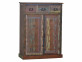 Schuhschrank Cancun Shabby Chic Pinie Bunt