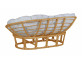 Sofa Rattan Modern 100% Baumwolle 100% Polyester Rattan Honig