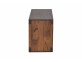 Regal Tamesi Modern Massivholz Sheesham Dunkelbraun