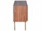 Sideboard Tamesi Modern Massivholz Teak Dunkelbraun