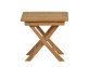 Gartentisch  Gartenmöbel Outdoor Modern Teak Honig