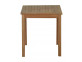 Gartentisch  Gartenmöbel Outdoor Modern Teak Honig