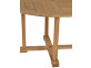 Gartentisch  Gartenmöbel Outdoor Modern Teak Honig