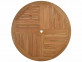 Gartentisch  Gartenmöbel Outdoor Modern Teak Honig