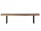 Bank Vanaja Modern Teak Dunkelbraun