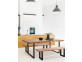 Esstisch Vanaja Modern Teak Dunkelbraun