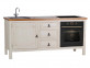 Küchenmodul Mexico Möbel Shabby Chic Pinie Weiß