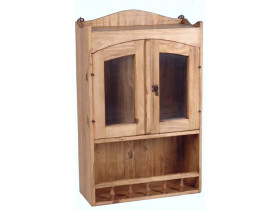 Gewürzregal Mexico Möbel Landhaus Pinie Honig