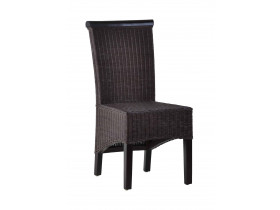 Esszimmerstuhl Rattan Modern Mahagoni Braun