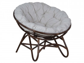 Sessel Rattan Landhaus Rattan Braun