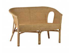 Sofa Rattan Modern Honig