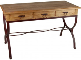 Schreibtisch Mexico Möbel Landhaus Pinie Honig