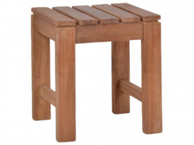 Beistelltisch  Gartenmöbel Outdoor Modern Teak Honig