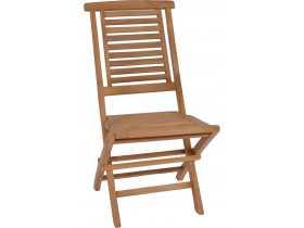 Gartenstuhl  Gartenmöbel Outdoor Modern Teak Honig