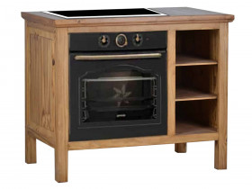 Küchenmodul Mexico Möbel Landhaus Pinie Honig