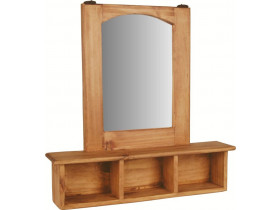 Spiegelschrank Mexico Möbel Landhaus Pinie Honig