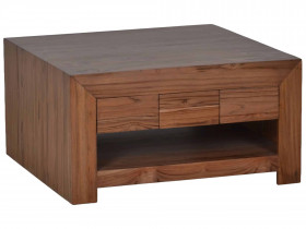 Couchtisch Maharaja Modern Massivholz Teak Braun