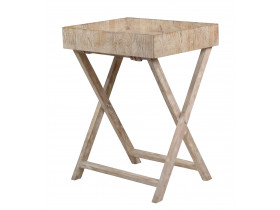 Tablett Suri Landhaus Mango Grau