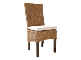 Esszimmerstuhl Rattan Modern Honig