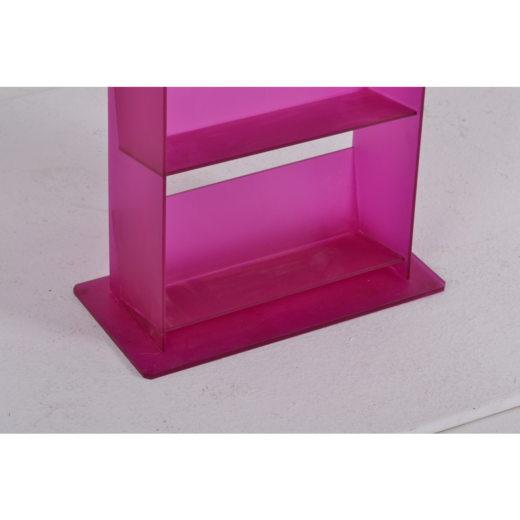 Acryl CD-DVD-Ständer pink (B-Ware) Modern Pink