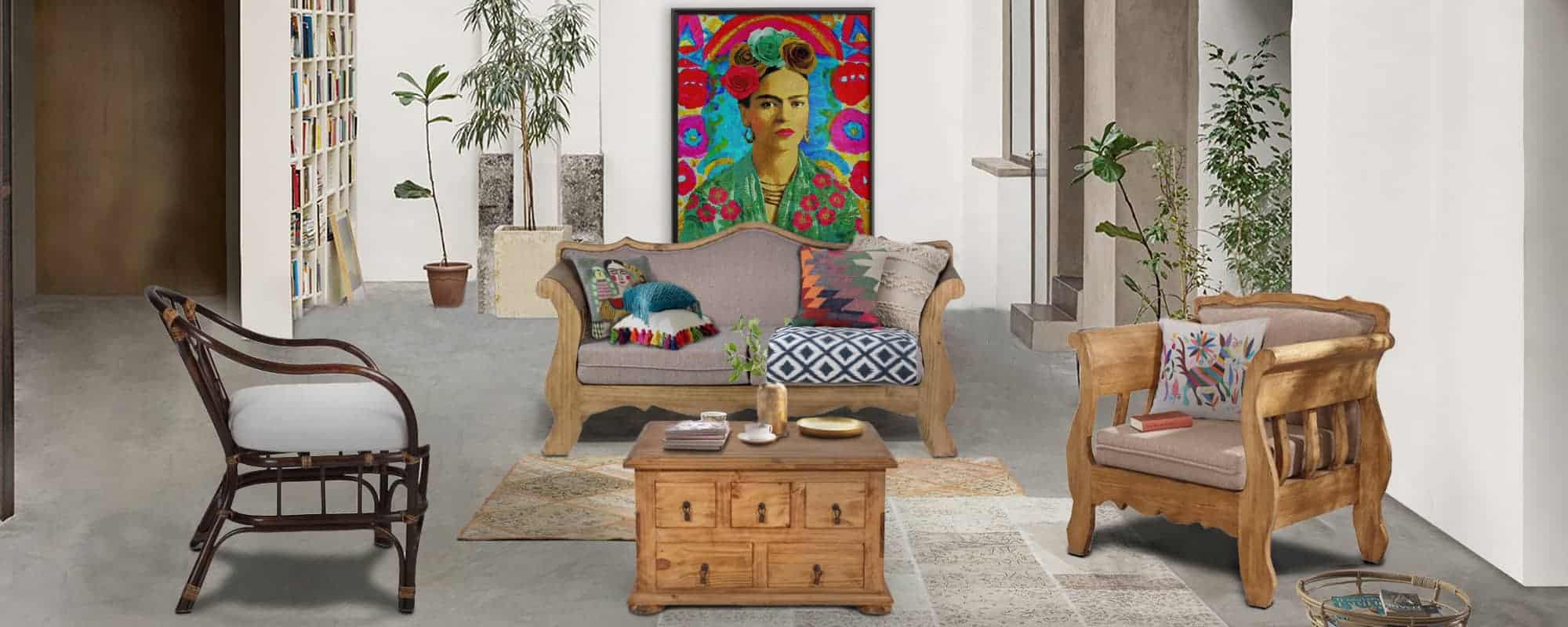 Mexico Möbel Wohnzimmer im Mexikanischen Stil