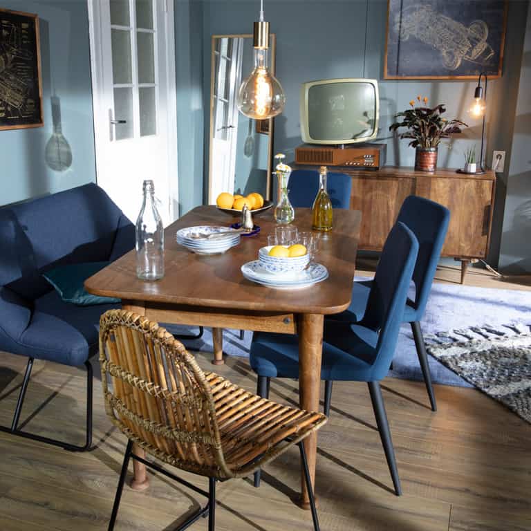 Esszimmer im Mid-Century Stil